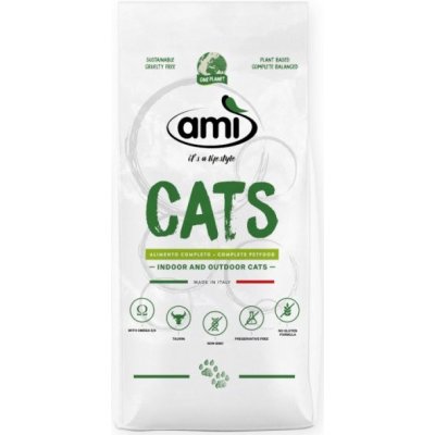 AMI CAT rostlinné krmivo pro dospělé kočky 0,3 kg – Hledejceny.cz