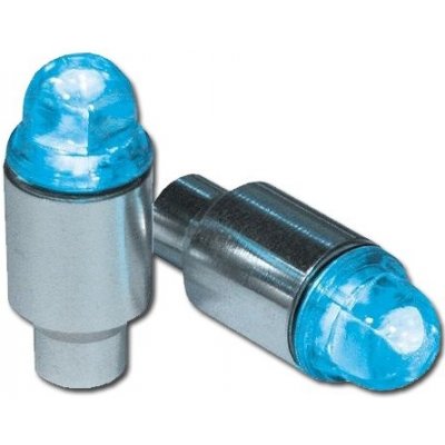 LED ventilek Svítící ( čepička ) modrý na auta, motorky a kola