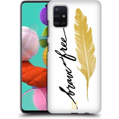 Pouzdro Head Case Samsung Galaxy A51 PÍRKO ZLATÉ FREE – Zbozi.Blesk.cz