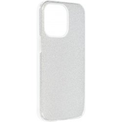 Forcell Shining Case Apple iPhone 13 Pro stříbrné