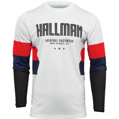 Thor Hallman Differ Draft 2024 bílo-červeno-navy – Zboží Mobilmania