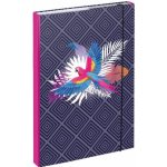 Baagl A4 Papoušek A-8482 fialová – Zboží Mobilmania