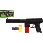 Teddies pistole na pěnové náboje 2 ks + špuntovka 5 ks plast 30 cm – Zboží Mobilmania