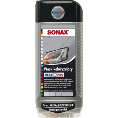 Sonax Polish & Wax Color NanoPro stříbrnošedá 500 ml – Sleviste.cz