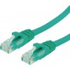 síťový kabel Value 21.99.1083 RJ45 CAT 6 U/UTP, 10m, zelený