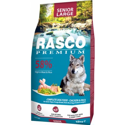 Rasco Premium Senior Large 15 kg – Zboží Mobilmania