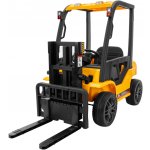 Mamido elektrický vysokozdvižný vozík JCB žlutá – Sleviste.cz