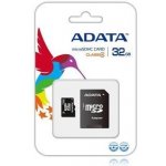 ADATA microSDHC 32 GB Class 4 AUSDH32GCL4-RA1 – Sleviste.cz