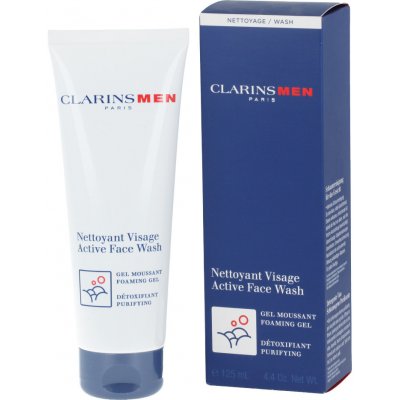 Clarins Man Active Face Wash 125 ml – Hledejceny.cz