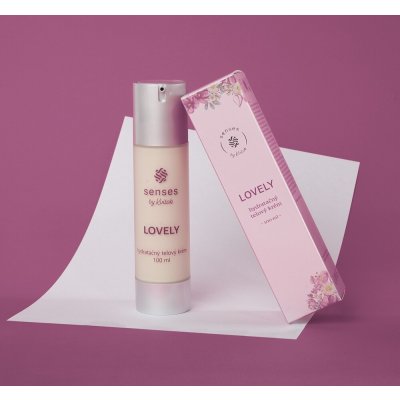Hydratační tělový krém Lovely 100ml Senses by Kvitok – Zboží Mobilmania