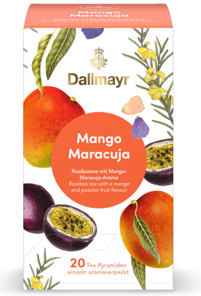 Dallmayr Rooibos Mango Maracuja 20 x 2,5 g od 289 Kč - Heureka.cz