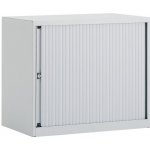 Bisley Roletová skříňET408/06/1S krémová av6, RAL 1013, strukturovaný lak, černá – Zboží Dáma