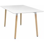 IDEA ONE Jídelní stůl 140 x 90 bílý – Sleviste.cz
