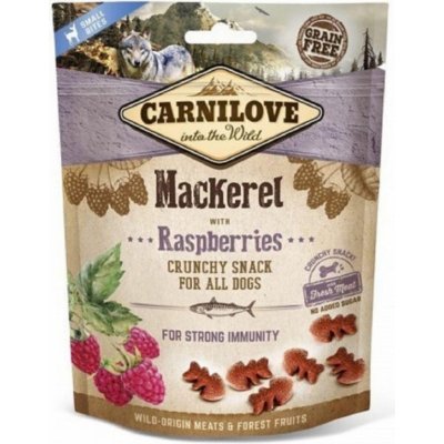 Carnilove Crunchy Snack Mackerel & Raspberries 200 g – Hledejceny.cz