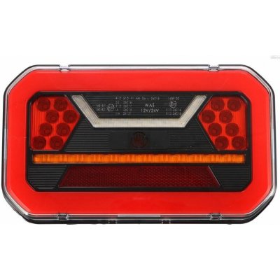 Lampa sdružená LED 12-24V 5-funkční levá Was 2560L – Hledejceny.cz