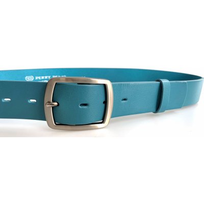 Penny Belts dámský kožený opasek 4657 modrý – Sleviste.cz