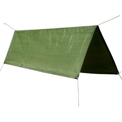 Mil-Tec ABDECK z folie PE 500 x 600 cm zelená – Zboží Mobilmania