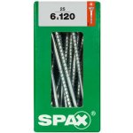 Spax Wirox Univerzální vrut T-Star plus, ø 6 × 120 mm, TX30, zápustná hlava, 25 ks 4191010601207 – Hledejceny.cz