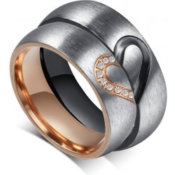 Prsteny Steel Edge Snubní prsteny chirurgická ocel JCFCR051