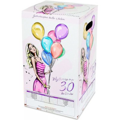 Godan HELIUM do balonků - na 30 balonků 22,5 cm