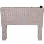 Prosperplast Truhlík se zavlažovacím systémem Rato Case High 80 x 62 x 33 cm mocca – Zboží Dáma