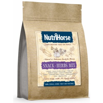 NutriHorse Snack Herbs 0,6 kg – Zboží Mobilmania