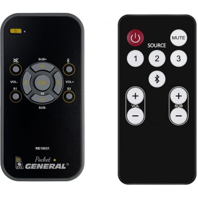 Dálkový ovladač General POLK AUDIO RE15031 – Zboží Živě
