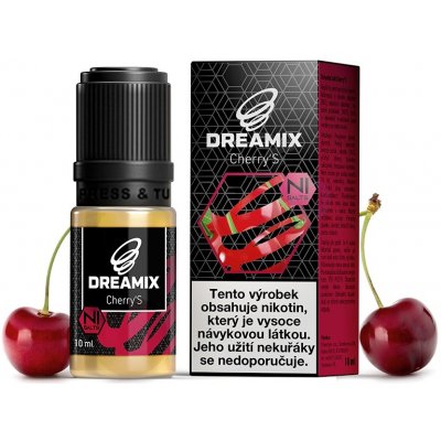 Dreamix Salt Cherry'S třešeň 10 ml 10 mg – Zbozi.Blesk.cz