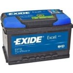 Exide Excell 12V 71Ah 670A EB712 – Hledejceny.cz