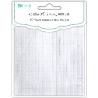 DP Craft D Pěnové SQUARES 2mm 800ks – Zboží Dáma