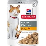 Hill's Science Plan Sterilised adult cat s kuřecím 12 x 85 g – Hledejceny.cz