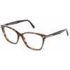 Tom Ford FT5949-B Dámy-Brýle včetně čoček Celoobrubové Cateye Acetát-rámy havanna tmavá