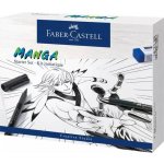 Faber-Castell Pitt Artist Pen Manga 19 ks +12 ks náhradních tuh 6715 12 ks – Zboží Živě