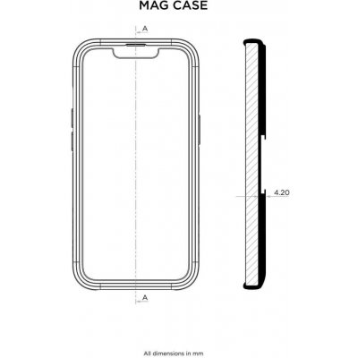 QUAD LOCK MAG Apple iPhone 13 černé – Zboží Mobilmania