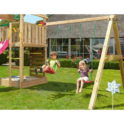 Jungle Gym Houpačkový modul Jungle Gym Swing Frame na dvě houpačky – Zboží Mobilmania