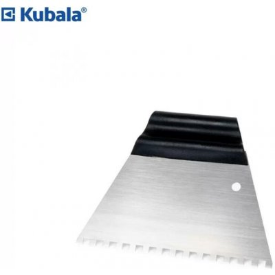 KUBALA 0516 Stěrka nerez na lepidla zub 6x6mm 180mm – Hledejceny.cz
