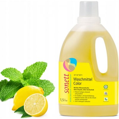 Sonett tekutý prací gel na barevné prádlo 1,5 l – HobbyKompas.cz