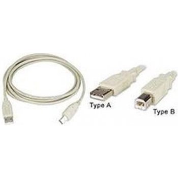 Equip 128651 USB 2.0, A-B, propojovací, 3m