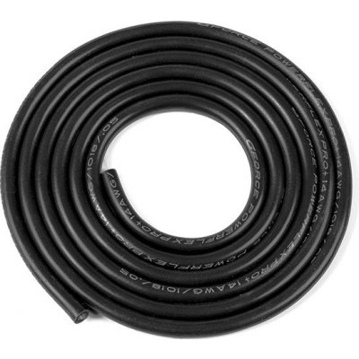 Revtec Kabel se silikonovou izolací Powerflex 14AWG černý 1 m – Zboží Mobilmania