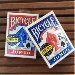 Bicycle Rider Back Jumbo Poker modré – Zboží Mobilmania