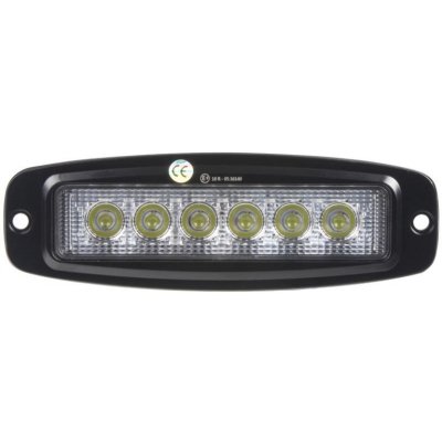 LED světlo obdélníkové, 6x3W, 185x59x35mm, ECE R10 – Zboží Mobilmania