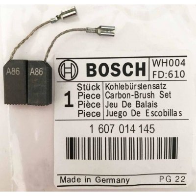 Bosch sada náhradních uhlíků pro malé úhlové brusky Bosch GWS - 2 ks 1607014145 – Hledejceny.cz