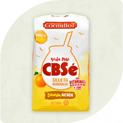 CBSe Yerba Maté Silueta Naranja 500 g