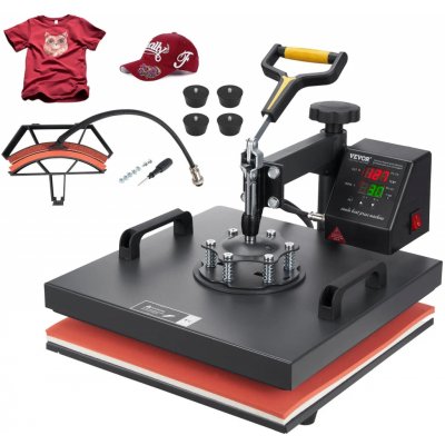 Termolis Vevor Swing 2 v 1 38 x 38 cm na trička a čepice – Zboží Živě