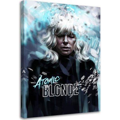 Gario Obraz na plátně Atomic Blonde, Charlize Theron - Dmitry Belov Rozměry: 40 x 60 cm – Hledejceny.cz