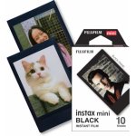 Fujifilm Instax Mini Film 10 Black – Zboží Mobilmania