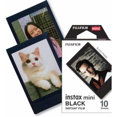 Fujifilm Instax Mini Film 10 Black – Zboží Mobilmania