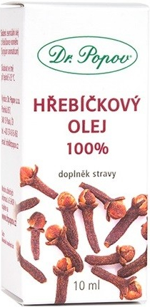 Dr. Popov Hřebíčkový olej 100% 10 ml