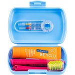 Curaprox Travel set modrý 1 x zubní kartáček + 2 x mezizubní kartáček CPS + 1 x zubní pasta 10 ml – Hledejceny.cz
