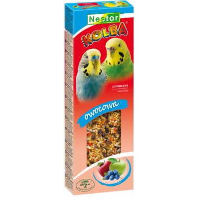 NESTOR Tyčinky ovocné pro papoušky 2 x 85 g – Hledejceny.cz
